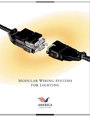 America ACS Modular Wiring Systems For Lighting